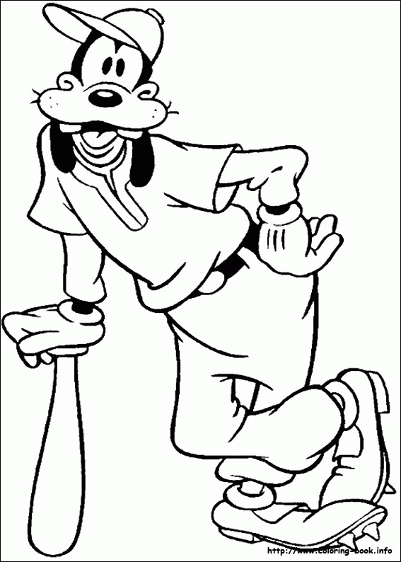 Goofy kolorowanki
